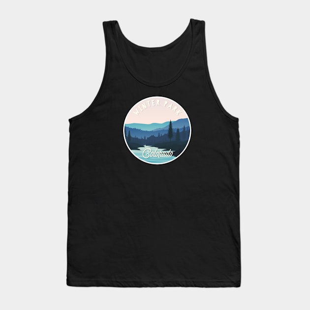 Winter Park, Colorado Tank Top by MagnificentPlaces